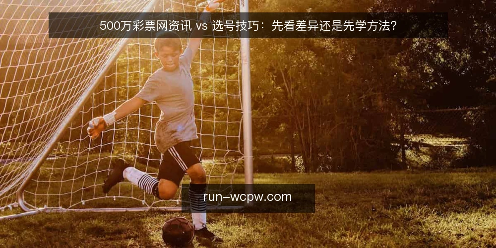500万彩票网资讯 vs 选号技巧:先看差异还是先学方法? — 为什么先要分清资讯和选号技巧? 配图